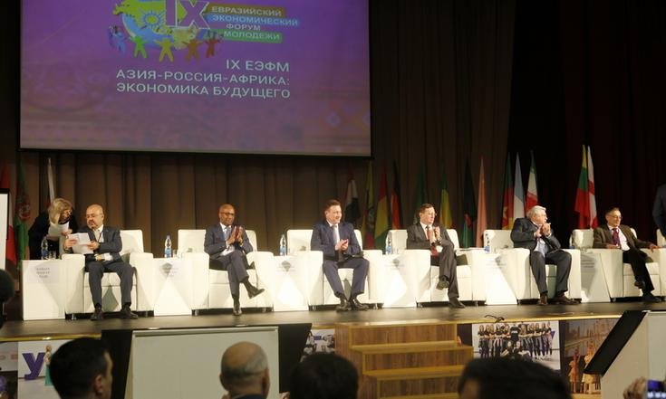 Игорь Холманских принял участие в открытии IX Евразийского форума молодежи «Азия - Россия - Африка: экономика будущего»