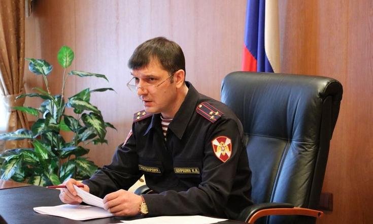 Начальник Управления Росгвардии по Свердловской области Константин Шуршин