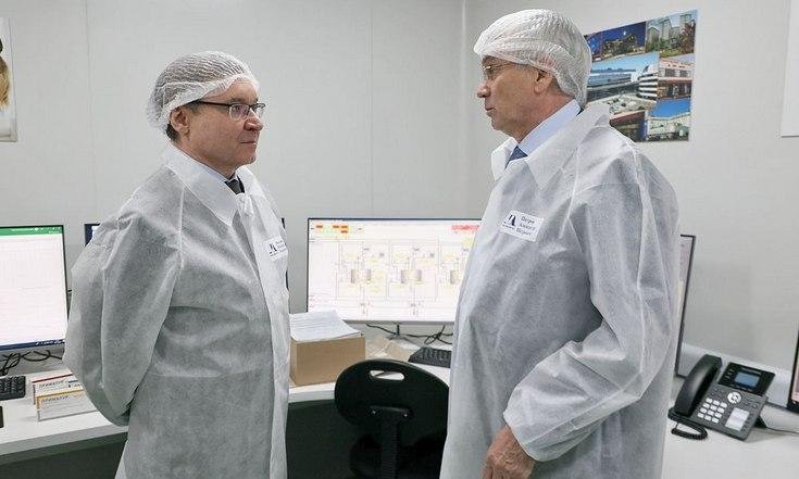 Открытие цеха биотехнологических субстанций на заводе «Медсинтез» в Новоуральске