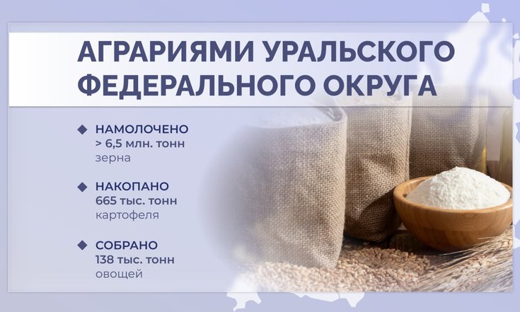 Уральские аграрии завершают сбор урожая