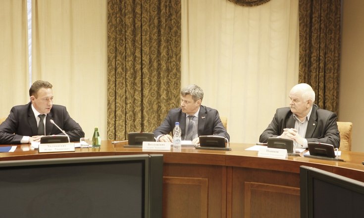 Рабочая встреча с Андреем Ветлужских и Анатолием Пьянковым