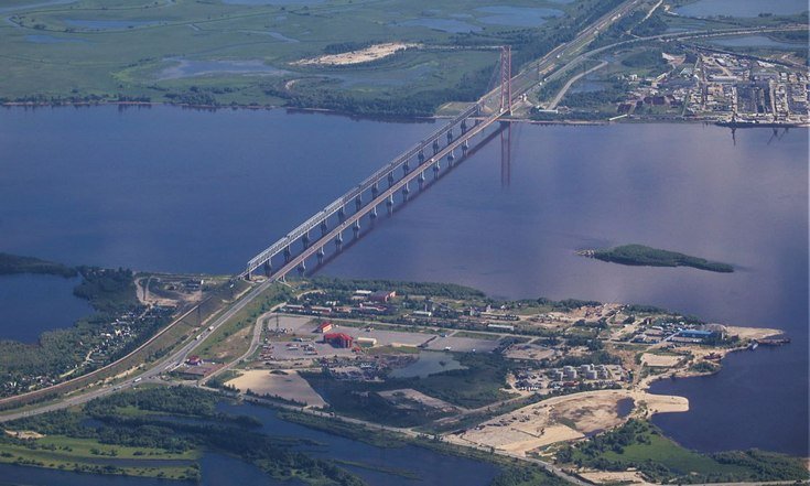 В Югре началось строительство второго моста через Обь