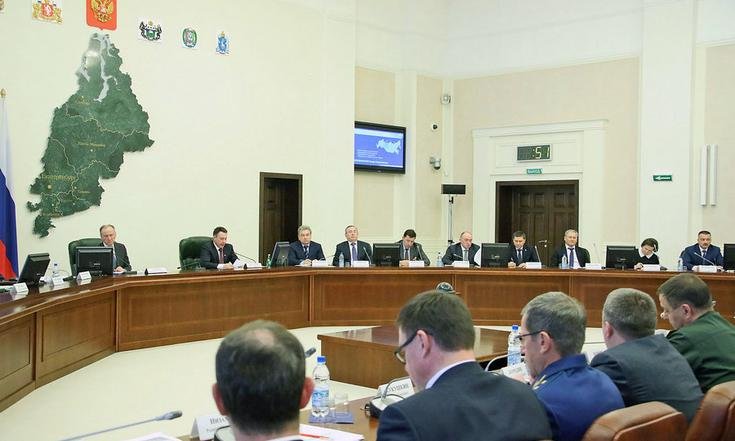 Совещание по вопросам национальной безопасности на территории Уральского федерального округа