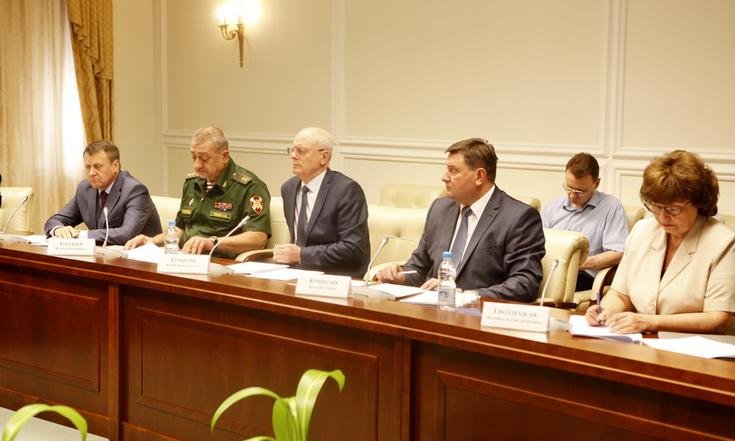 Заседание Оперативного штаба по обеспечению законности в ходе выборов в органы государственной власти и органы местного самоуправления