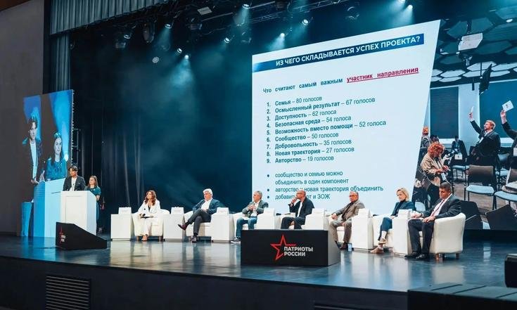 Пленарная сессия и вручение премии «Патриоты России»