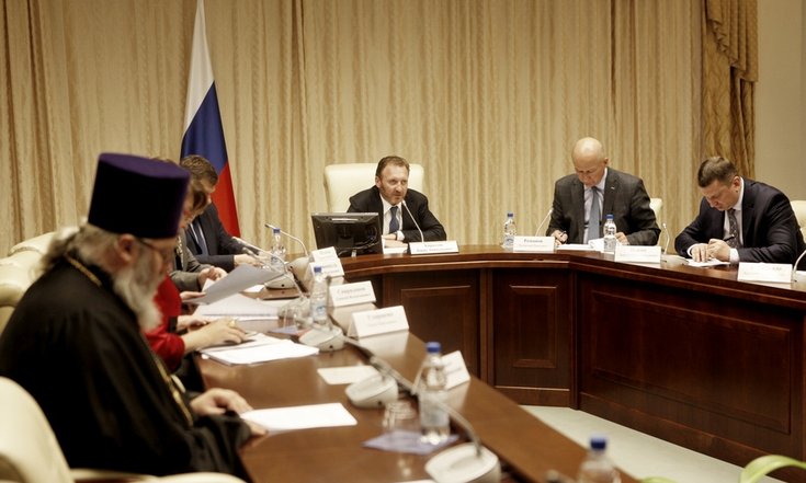 Заседание Окружной комиссии Совета при Президенте Российской Федерации по делам казачества