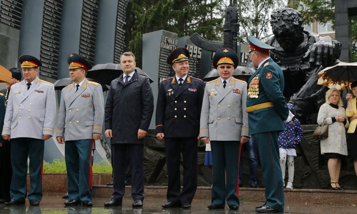 Торжественная церемония 69-го выпуска Екатеринбургского суворовского военного училища