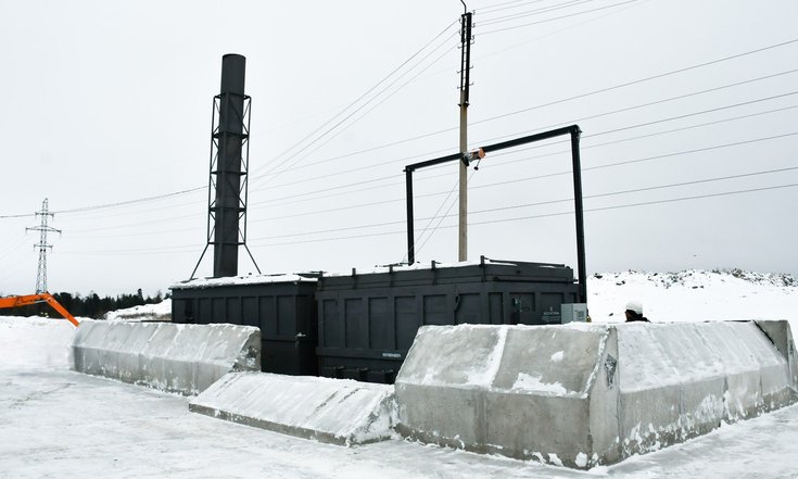 На Ямале запустили специальное оборудование для утилизации крупногабаритных отходов