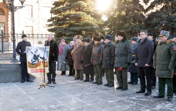 Очередной этап международной вахты памяти «Нас миллионы панфиловцев!»