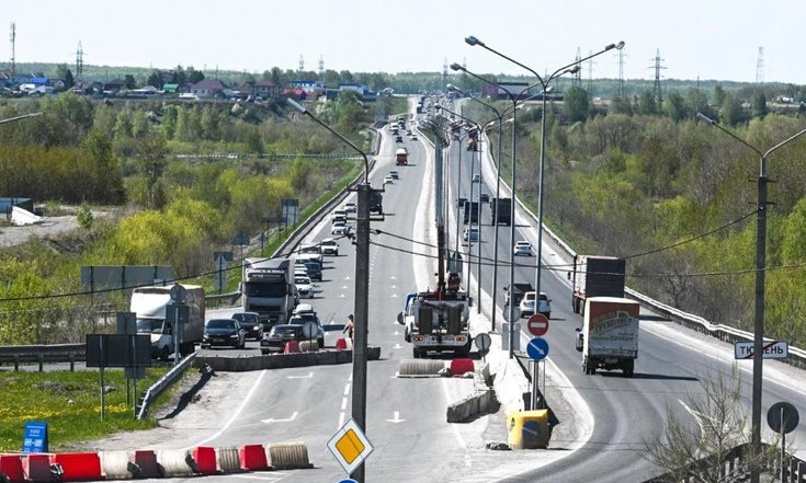 254,3 км дорог отремонтируют в Тюменской области за год по нацпроекту