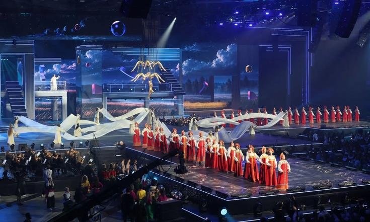 Торжественная церемония закрытия Международного фестиваля молодёжи