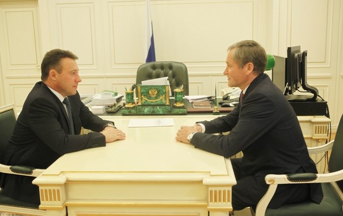 Рабочая встреча с губернатором Курганской области Алексеем Кокориным