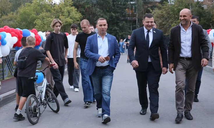 Осмотр социальных и спортивных объектов в Кургане