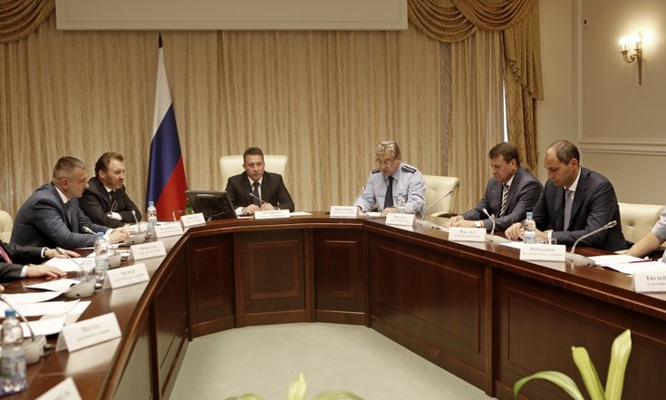 Заседание Оперативного штаба по обеспечению законности в ходе выборов в органы государственной власти и органы местного самоуправления