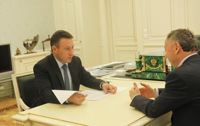 Встреча с генеральным директором НП «УС «Атомстройкомплекс» Валерием Ананьевым