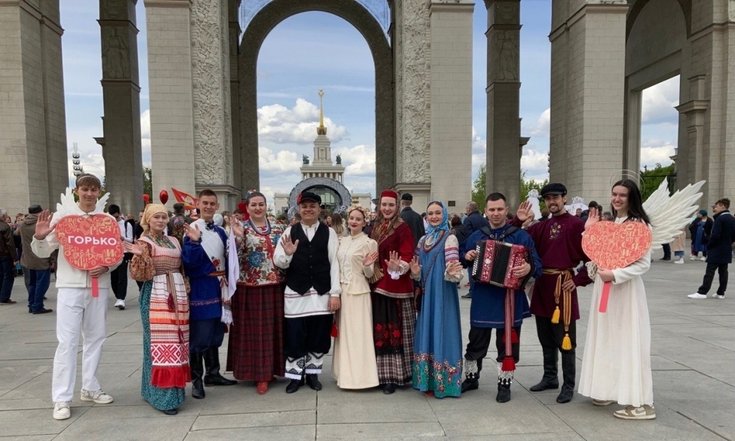 Курганский областной колледж культуры показал в Москве сибирский свадебный обряд