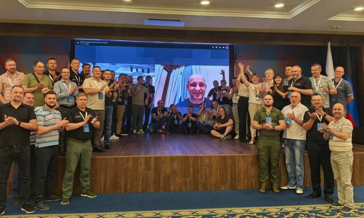 Общение с финалистами кадровой программы «ДОНБАСС. СВОи Герои»