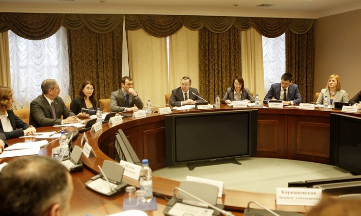 Заседание временной рабочей группы при полномочном представителе по координации деятельности инвестиционного уполномоченного в Уральском федеральном округе