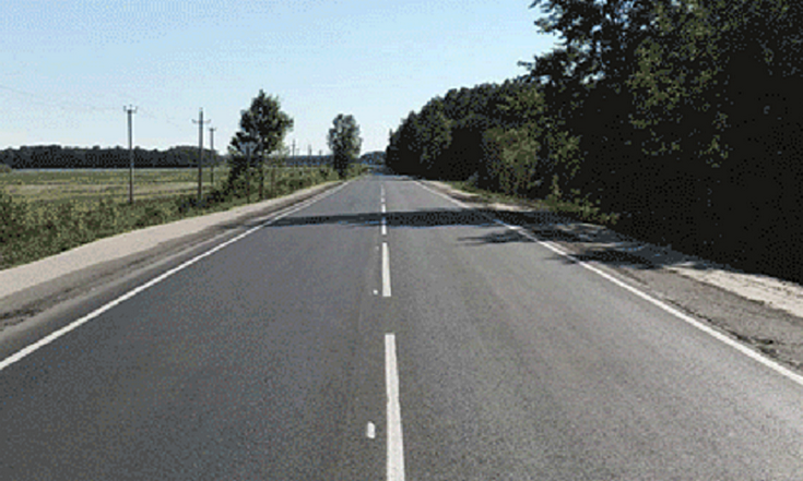 В Тюменской области отремонтировали два участка районных дорог