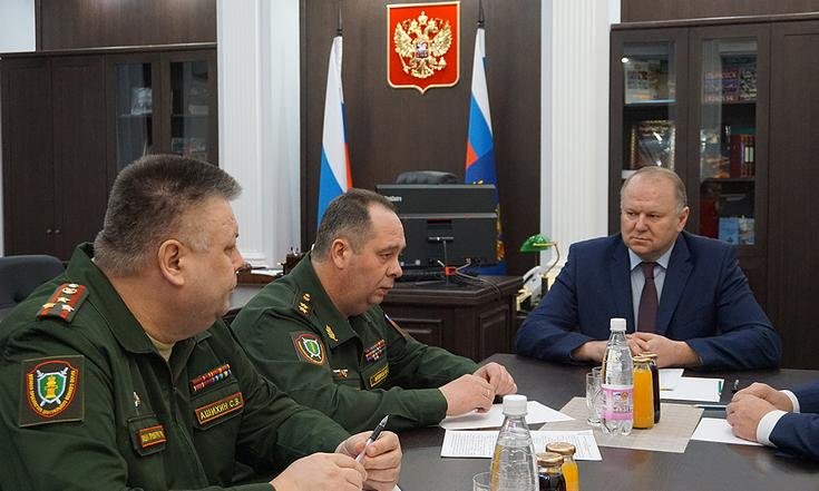 Николай Цуканов посетил военную прокуратуру Центрального военного округа