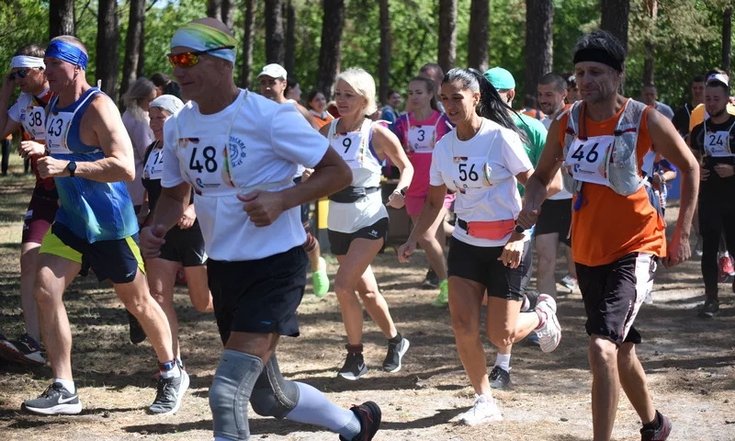 Полумарафон в Рябково пробежало рекордное число человек