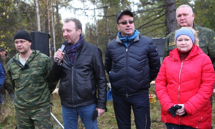Высадка деревьев в рамках всероссийской акции «Живи, лес!».