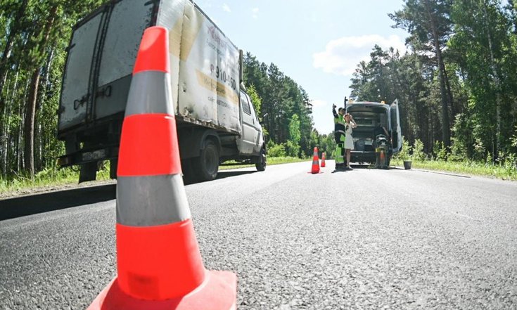57 % дорог от плана отремонтировали в Тюменской области по нацпроекту