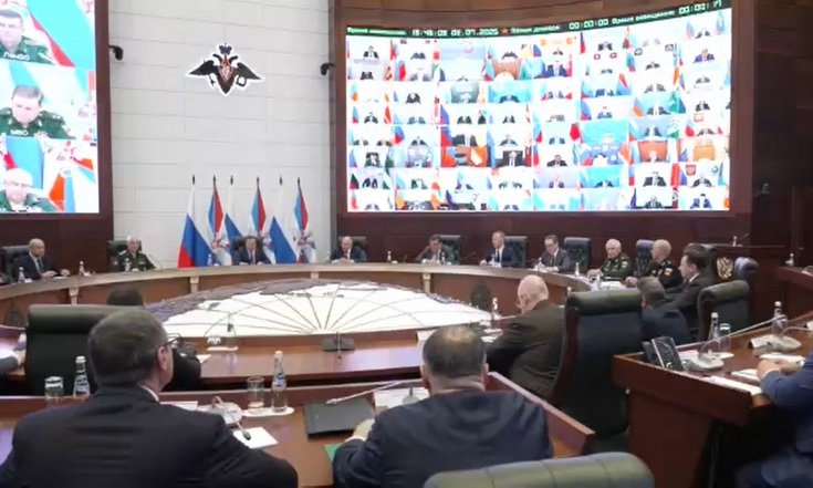 Заседание межведомственной комиссии Совбеза РФ по комплектованию ВC РФ военнослужащими