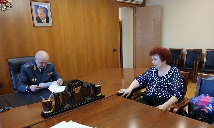 Прием граждан Фомин