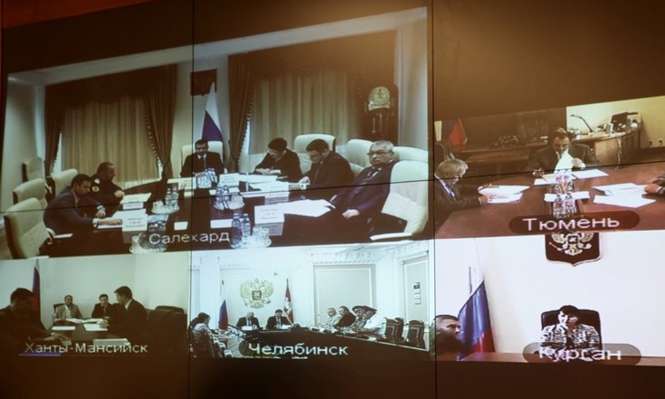 Заседание Окружной комиссии Совета при Президенте Российской Федерации по делам казачества