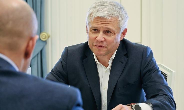 Встреча с вице-президентом, председателем Уральского банка Сбербанка Петром Колтыпиным