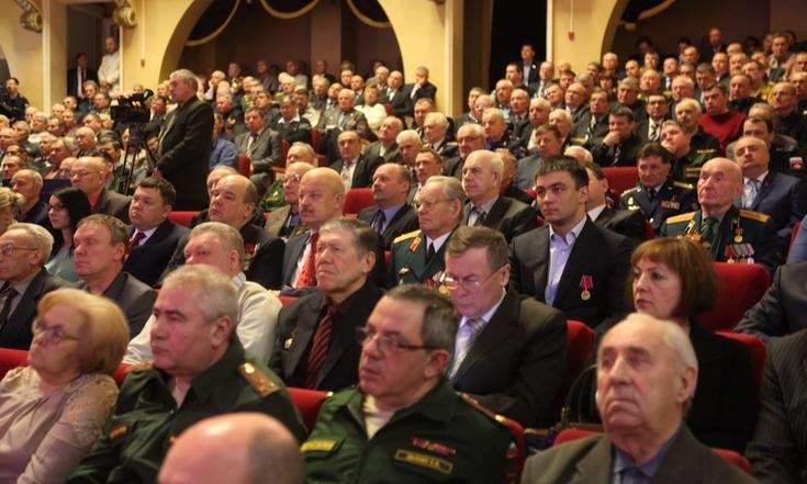 Встреча с ветеранами Вооруженных Сил Российской Федерации