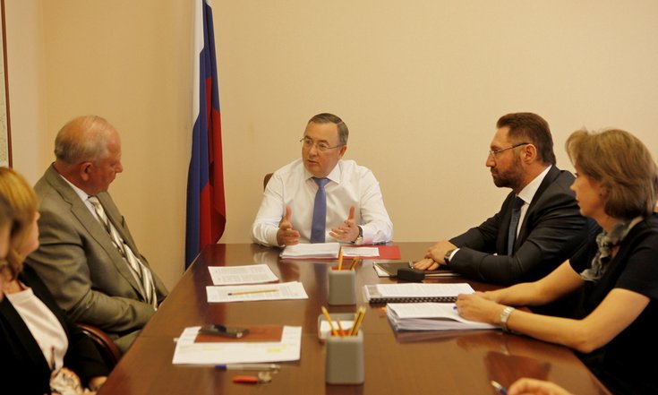 Рабочая встреча по вопросу реализации проекта строительства Томинского горно-обогатительного комбината