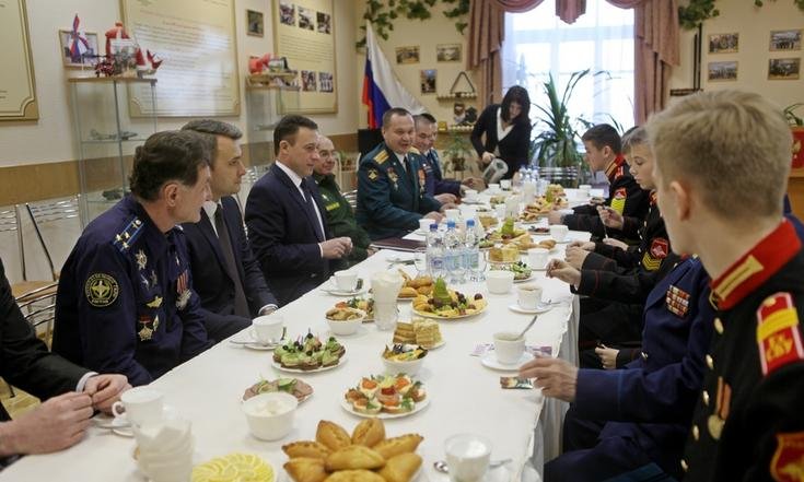 Зачисление Героя Российской Федерации подполковника Пешкова Олега Анатольевича навечно в списки 5 роты суворовцев Екатеринбургского суворовского военного училища