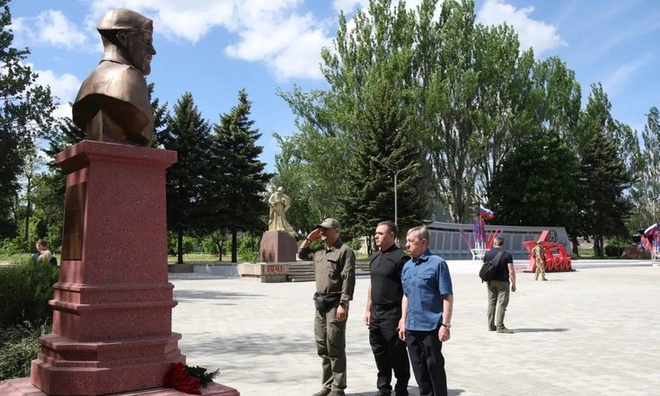Рабочая поездка в город Ясиноватая ДНР