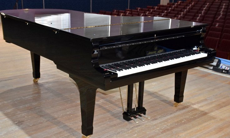 Новый рояль премиум-класса, привезенный в Троицк, первым опробует Денис Мацуев