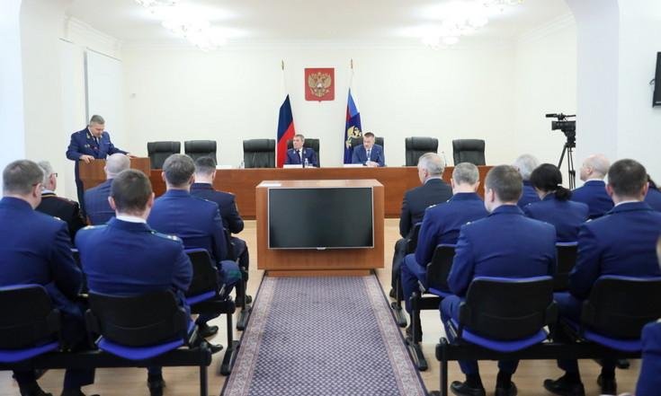 Заседание прокуратуры с Калибердой