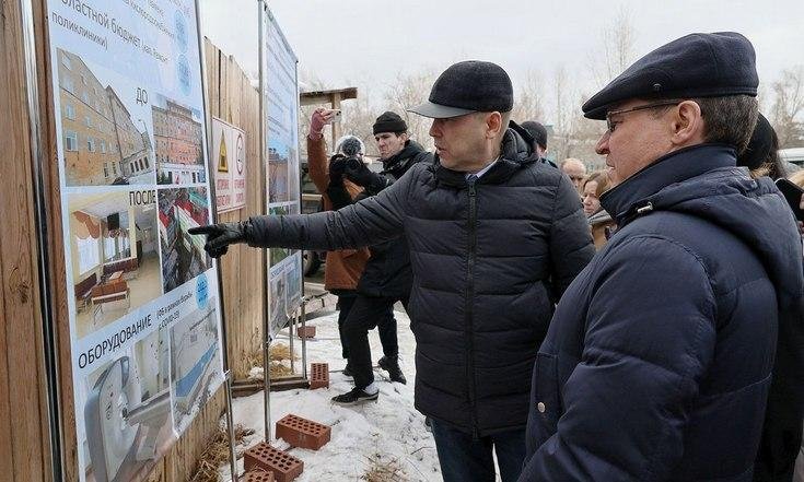 Рабочая поездка в Курганскую область: предпосылок останавливать строительство соцобъектов нет