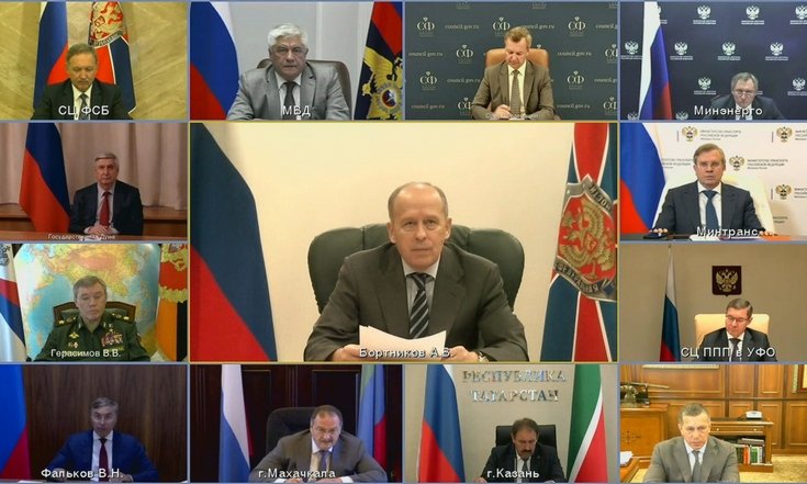 Заседание Национального антитеррористического комитета