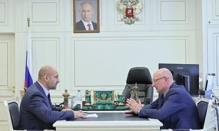 Рабочая встреча с с заместителем министра юстиции России Вадимом Федоровым
