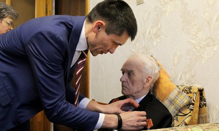 Вручение памятных медалей «75 лет Победы в Великой Отечественной войне 1941 – 1945 гг.» ветеранам и труженикам тыла Режевского городского округа