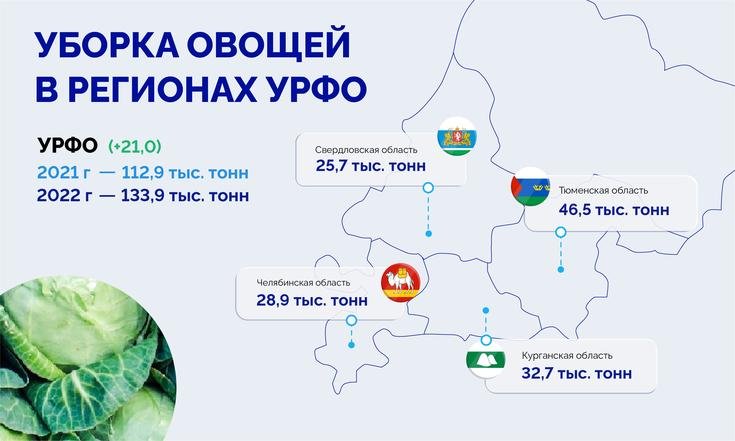 7,3 млн тонн зерновых собрали в регионах УрФО