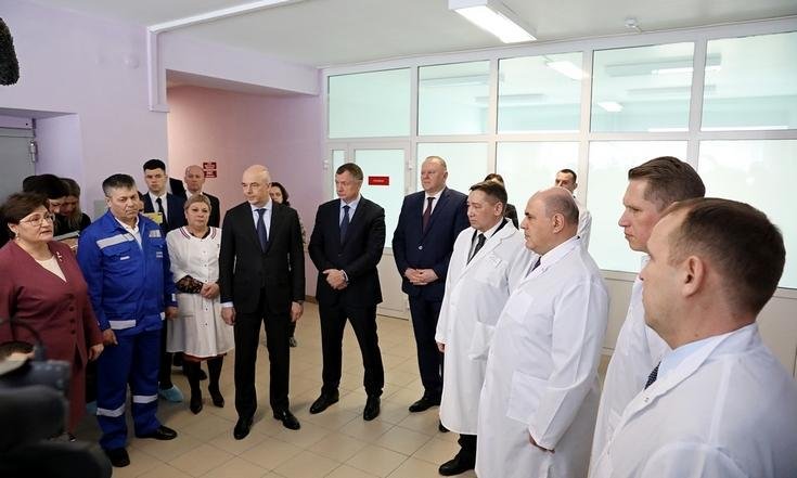 Визит Мишустина в Курган