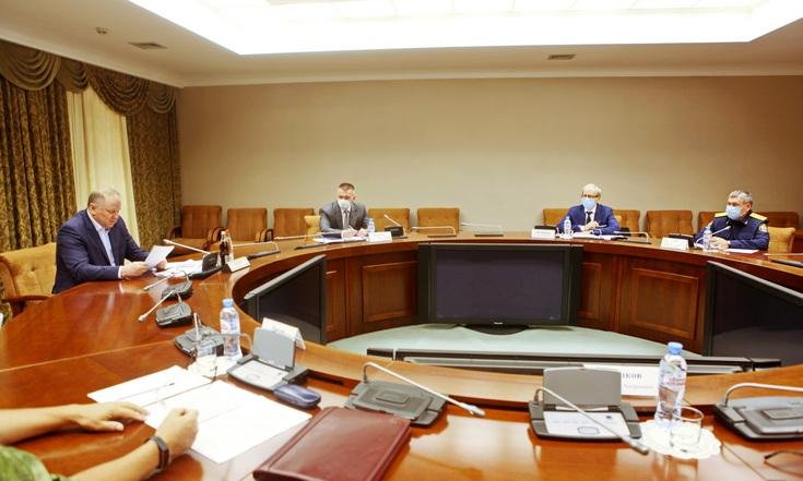 Николай Цуканов провел совещание с руководителями правоохранительных органов и силовых структур