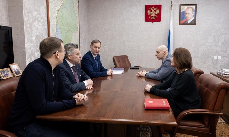 Рабочая встреча с руководителем Казначейства России Романом Артюхиным