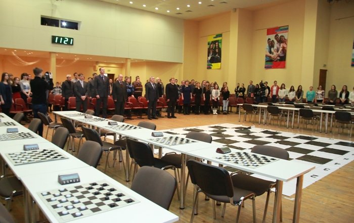 Открытие чемпионата Уральского федерального округа по русским шашкам