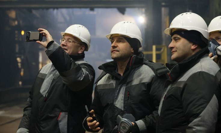 Рабочая поездка в Ревду